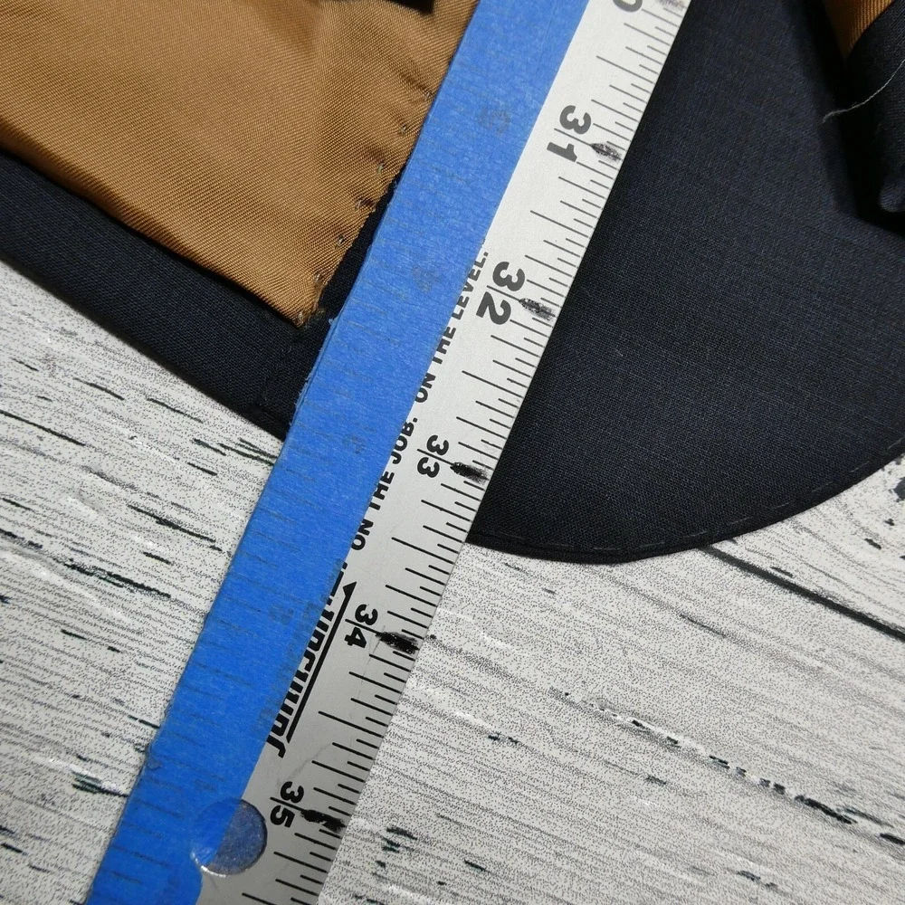 Max Davoli Baroni Super 150s Wool Suit‎ Jacket Blazer Blue Mens Size 48R